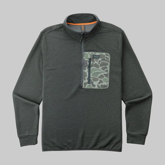 Sullivan 1/4 Zip Fleece Pullover - Ash