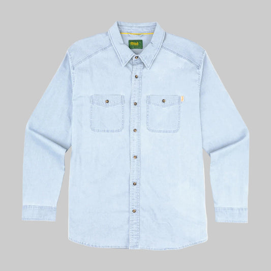 Delay Denim Shirt - Light Denim