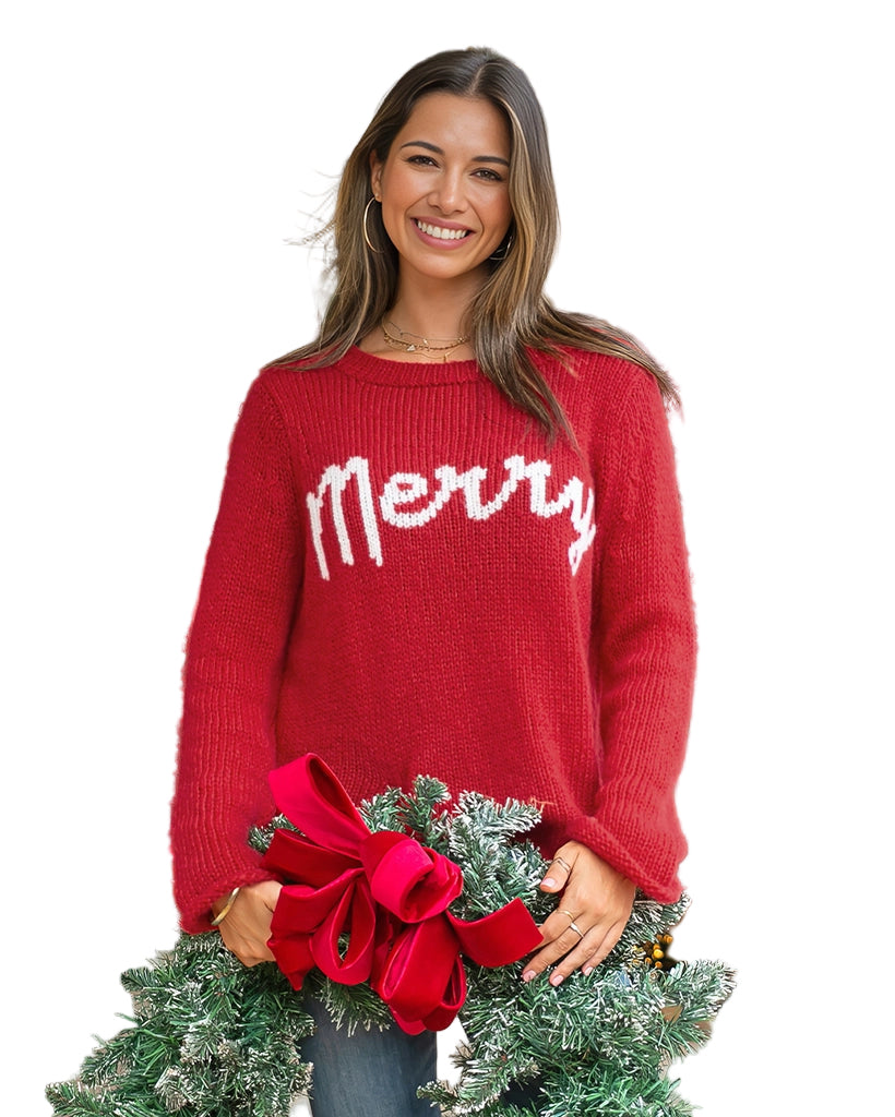 Wooden Ships Merry Sweater