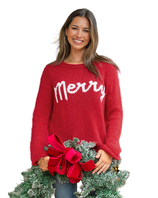 Wooden Ships Merry Sweater