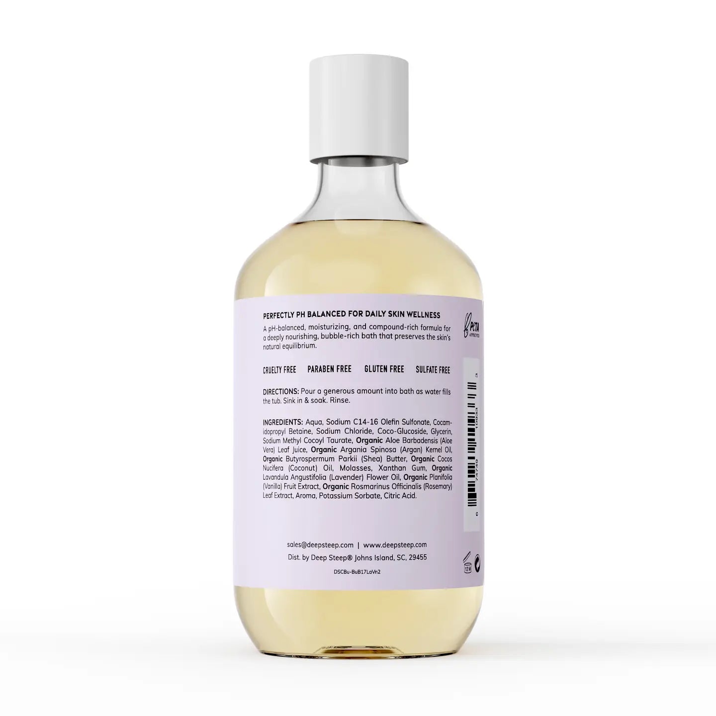 Bubble Bath - Lavender Vanilla 17oz
