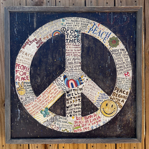 peace wall art