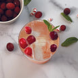 peppermint fizz cocktail infusion