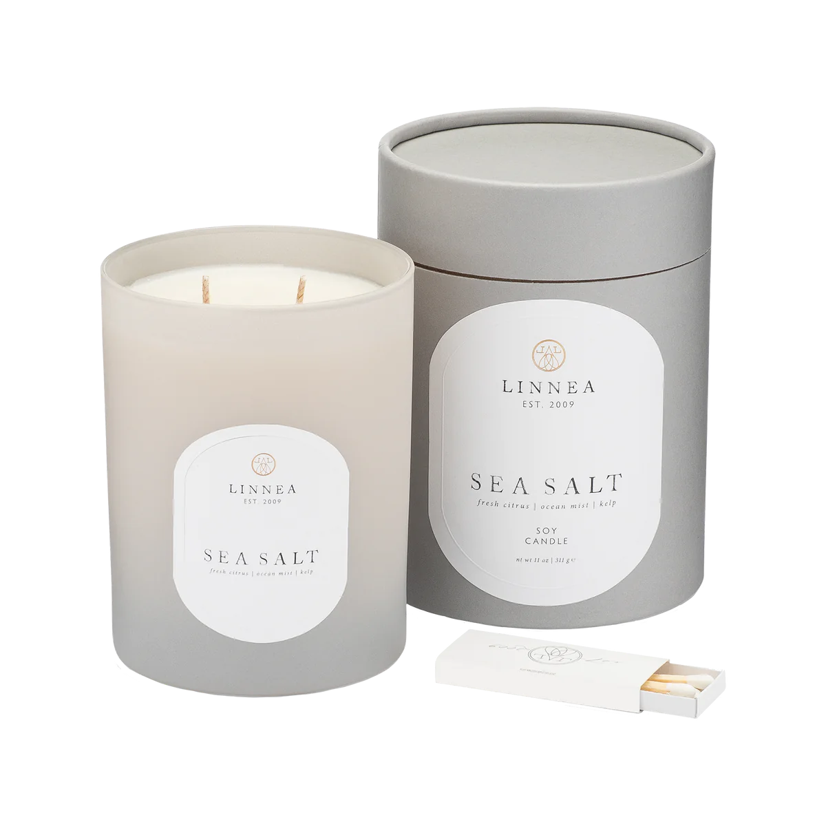 sea salt candle