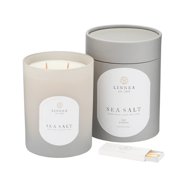 sea salt candle