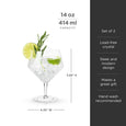 gin + tonic glasses