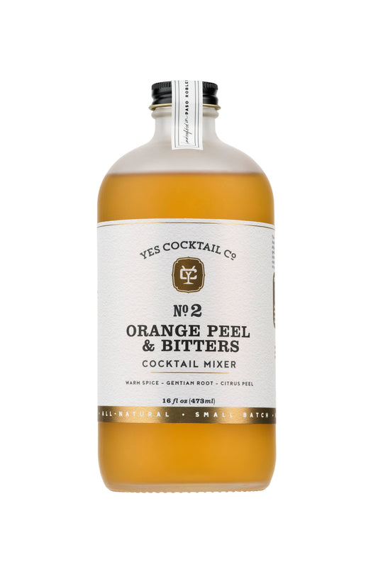 Orange Peel and Bitters Cocktail Mixer