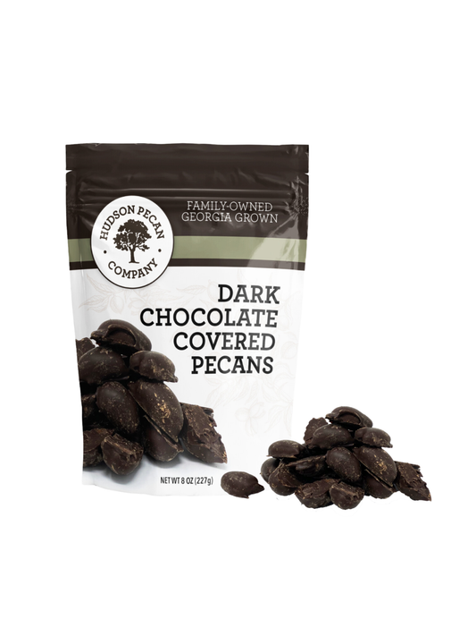 Dark Chocolate Covered Pecans 8oz