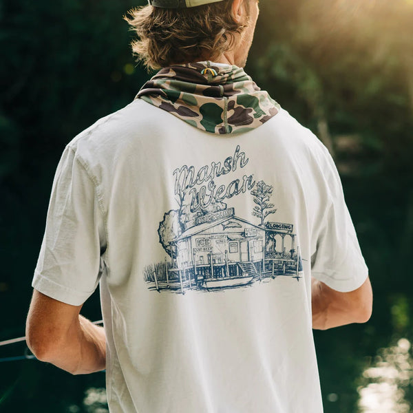 fish camp short sleeve tee