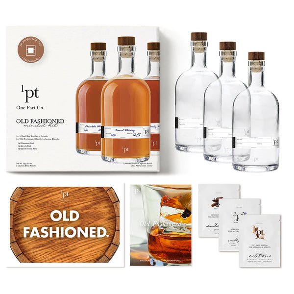 old fashioned mini bar kit