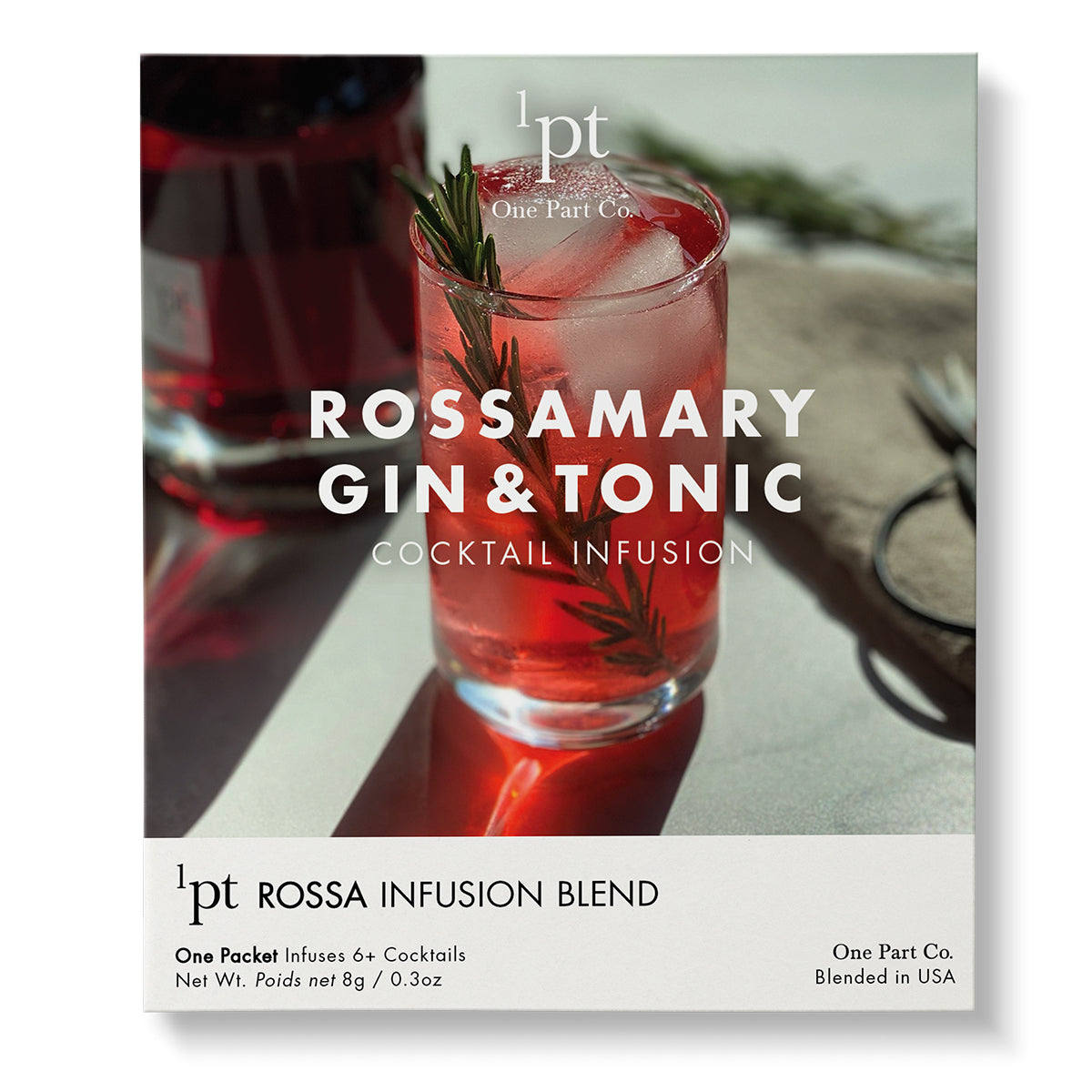rossamary g+t cocktail infusion