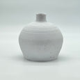 matte white vase
