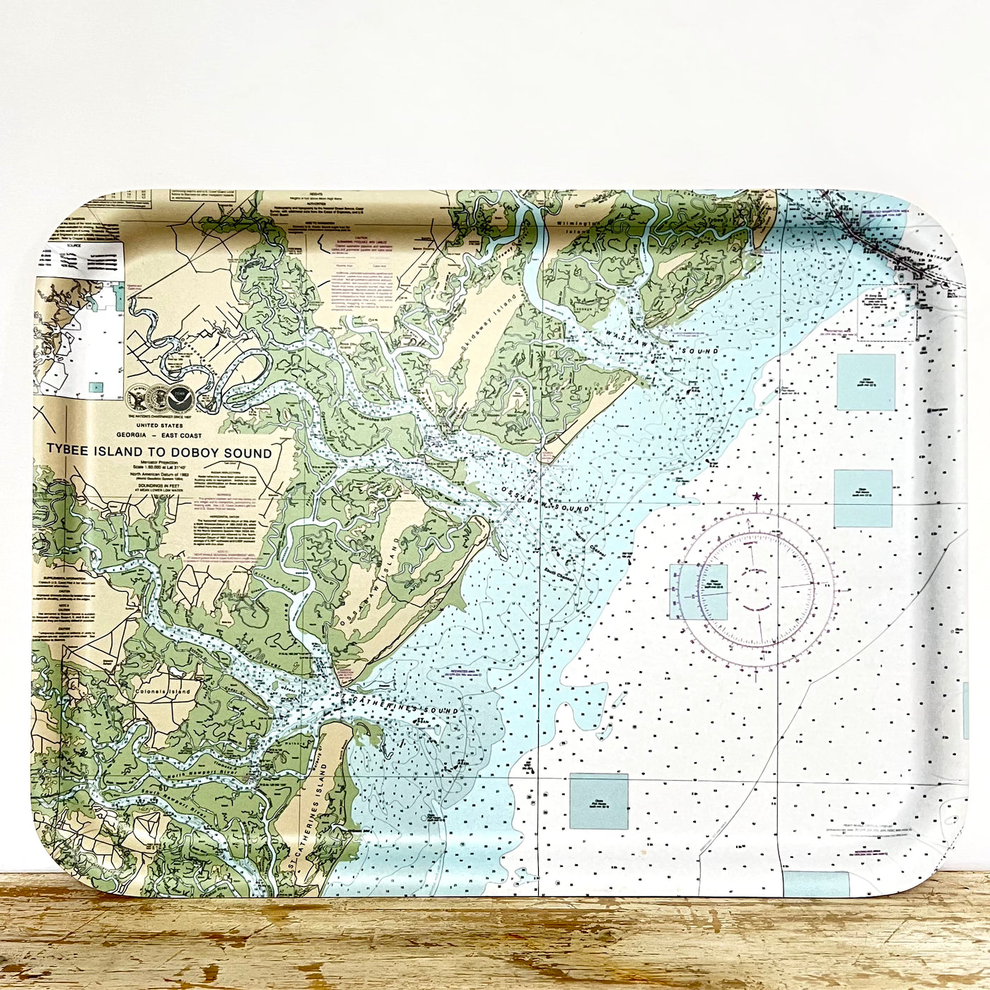 chart map tray