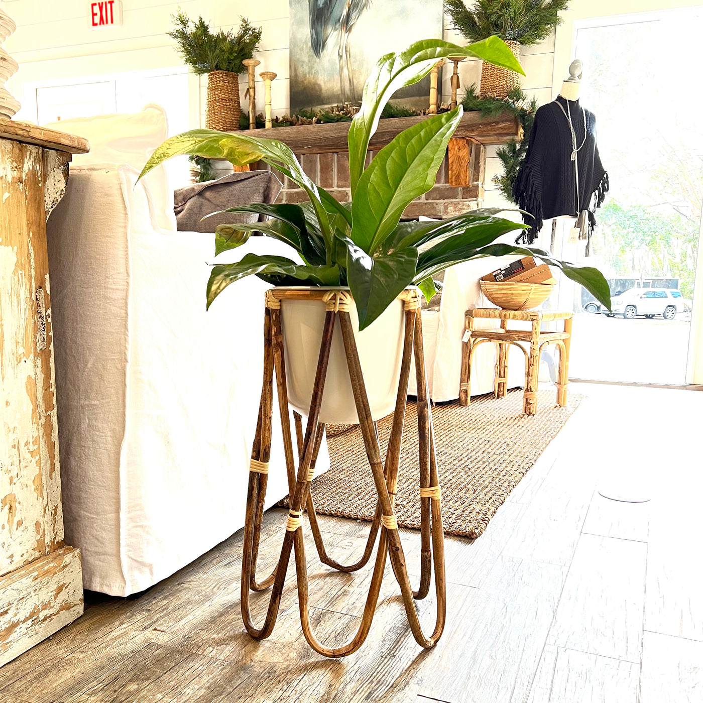 bamboo plant stand  - store pick up only