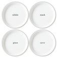 stoneware appetizer plates