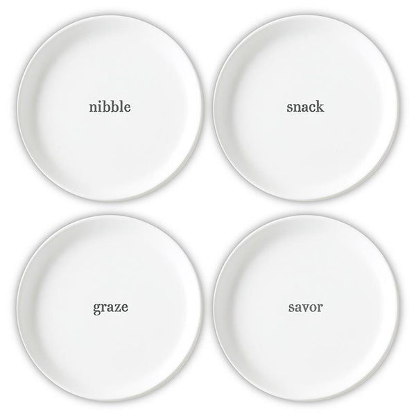 stoneware appetizer plates