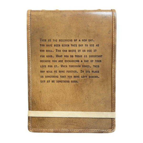 handmade leather journals