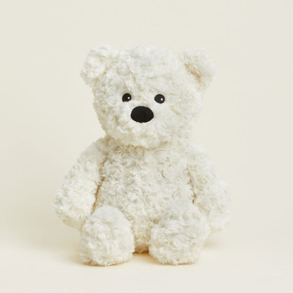 cream curly bear warmies